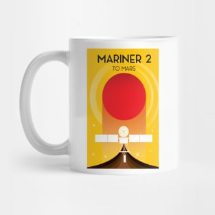 Mariner 2 "To Mars" Space Art Mug